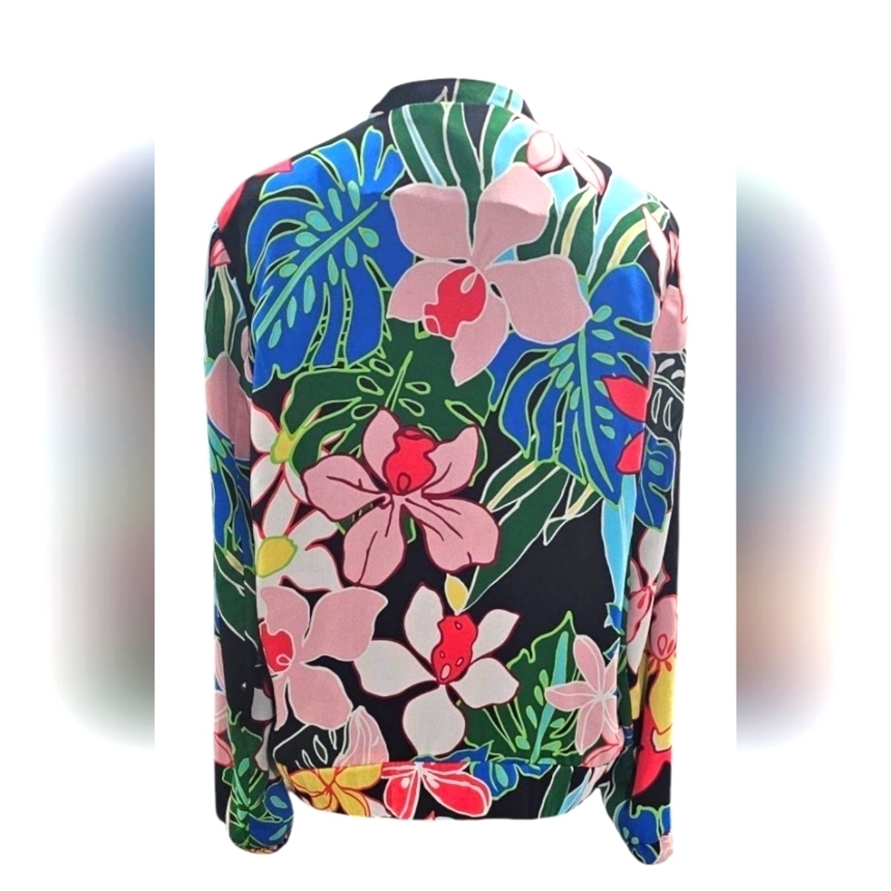 Zara Trf Outwear Floral Jacket - Picture 4 of 4